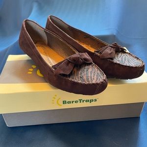 Bare Traps - Animal Print Flats